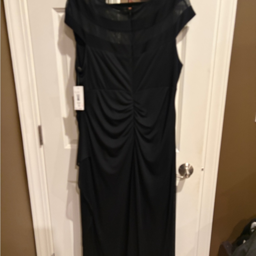 MSK Black Evening Dress - Picture 8 of 9
